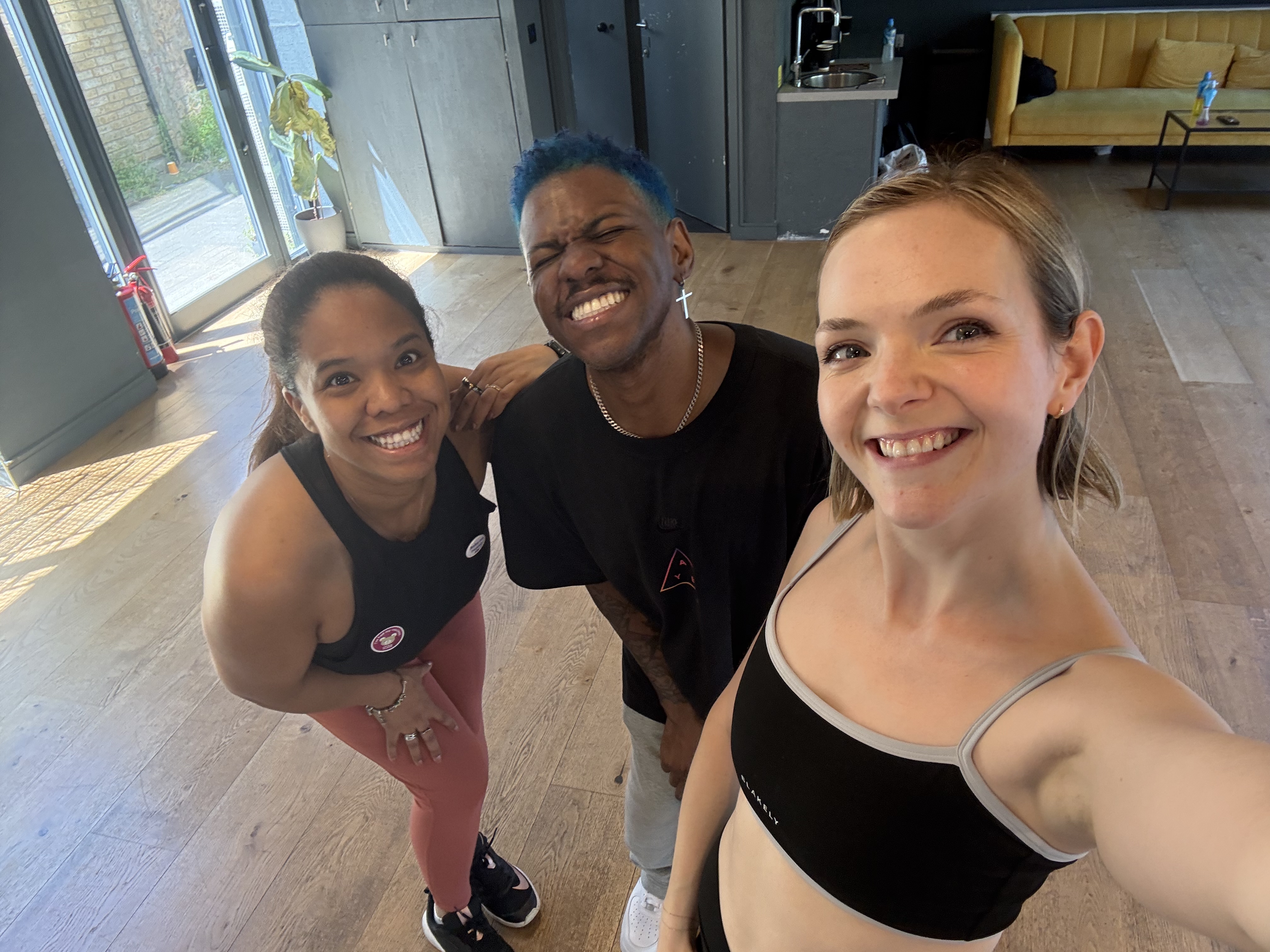 Fitness Class with Joelle D’Fontaine