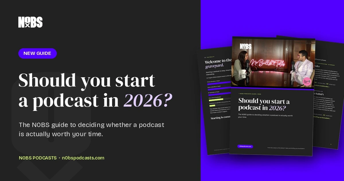 Should you start a podcast in 2026? What International Podcast Day won’t tell you