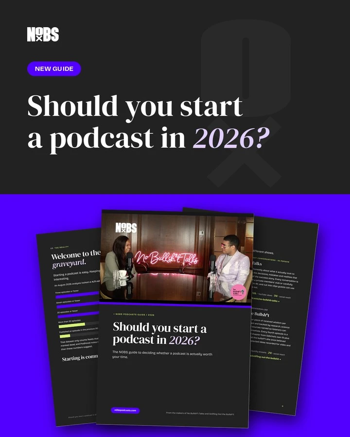 Should You Start a Podcast in 2026? guide cover